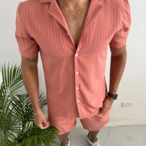 CONJUNTO CORTO TERRACOTA