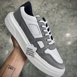 ZAPATOS DROON GRIS/BLANCO