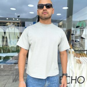OVERSIZED TEXTURA VERDE MENTA