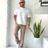 OVERSIZED TEXTURA BLANCA