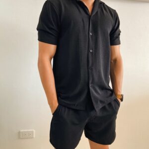 CONJUNTO CORTO NEGRO