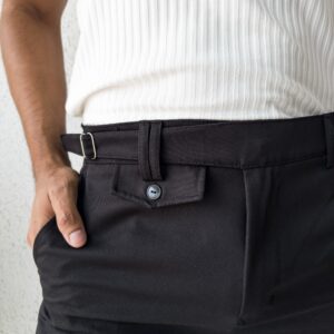 PANTALÓN GURKHA NEGRO