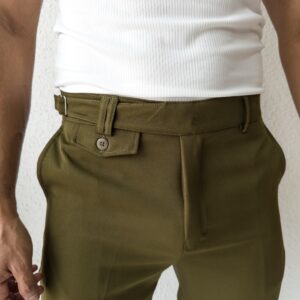PANTALÓN GURKHA VERDE