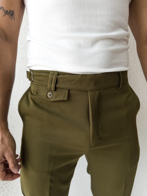 PANTALÓN GURKHA VERDE