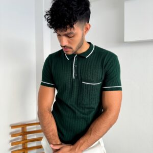 CAMISA TEJIDA VERDE