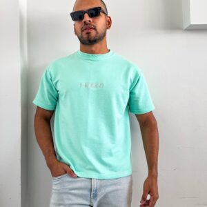 CAMISETA  OVERSIZED MENTA