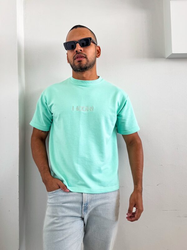 CAMISETA  OVERSIZED MENTA