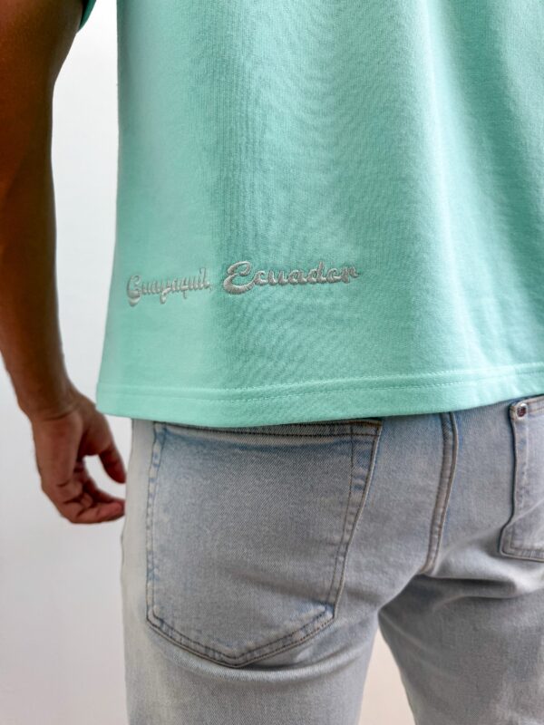 CAMISETA  OVERSIZED MENTA