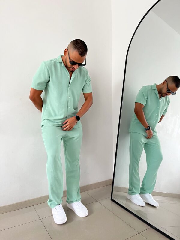 CONJUNTO VERDE MENTA