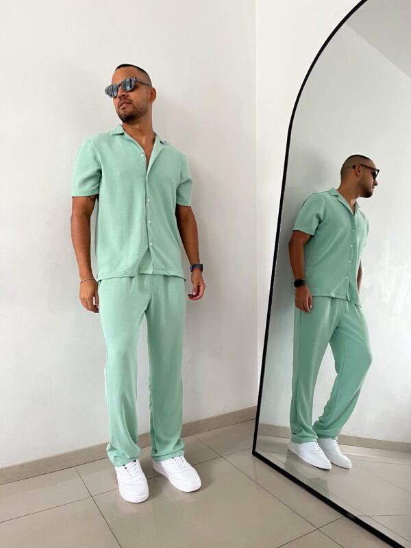 CONJUNTO VERDE MENTA