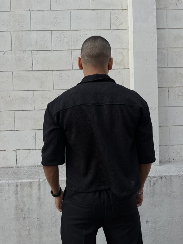 CAMISA TEXTURA NEGRA