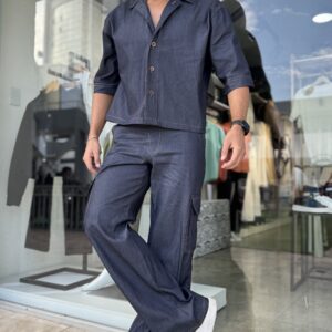 CONJUNTO TELA DENIM