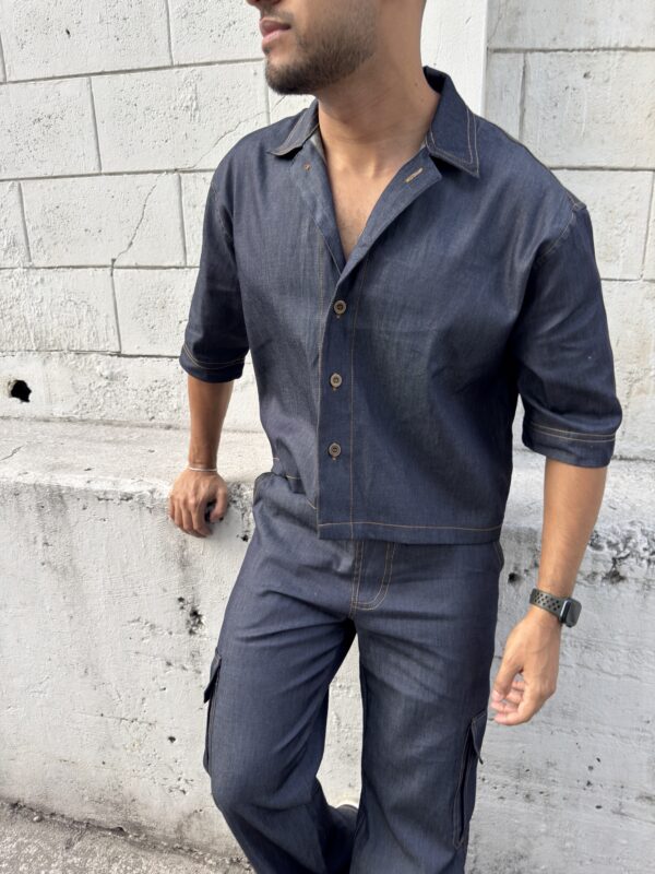 CONJUNTO TELA DENIM