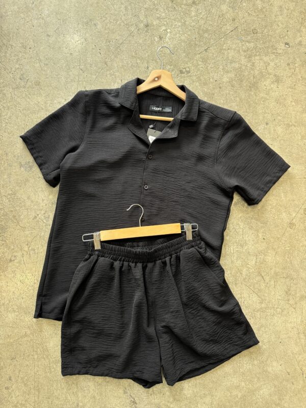CONJUNTO CORTO NEGRO