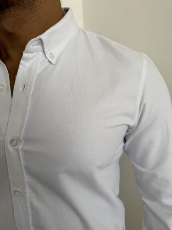 CAMISA MANGAS LARGAS BLANCA