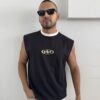 CAMISETA SIN MANGA NEGRA