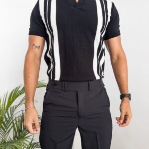 PANTALÓN PRETINA CRUZADA NEGRO