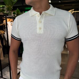 CAMISA TEJIDA BLANCA