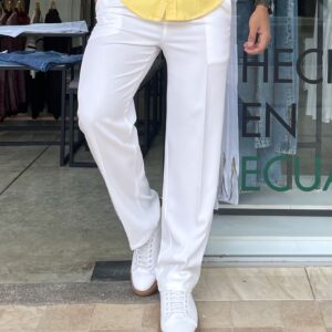 PANTALON RELAXED FIT BLANCO
