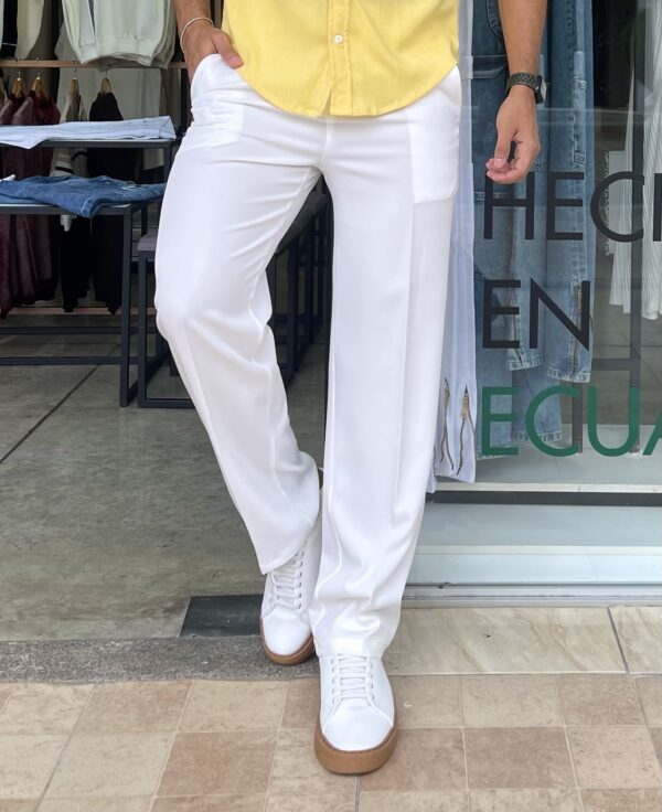 PANTALON RELAXED FIT BLANCO