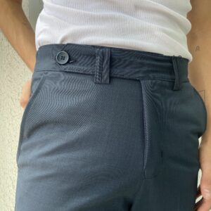 PANTALON PRETINA CRUZADA AZUL MARINO
