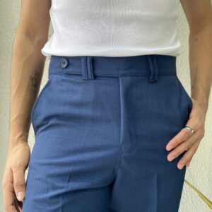 PANTALON PRETINA CRUZADA AZUL