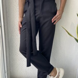 PANTALON CON TIRA NEGRO