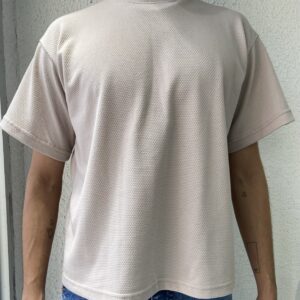 OVERSIZED TEXTURA CAQUI