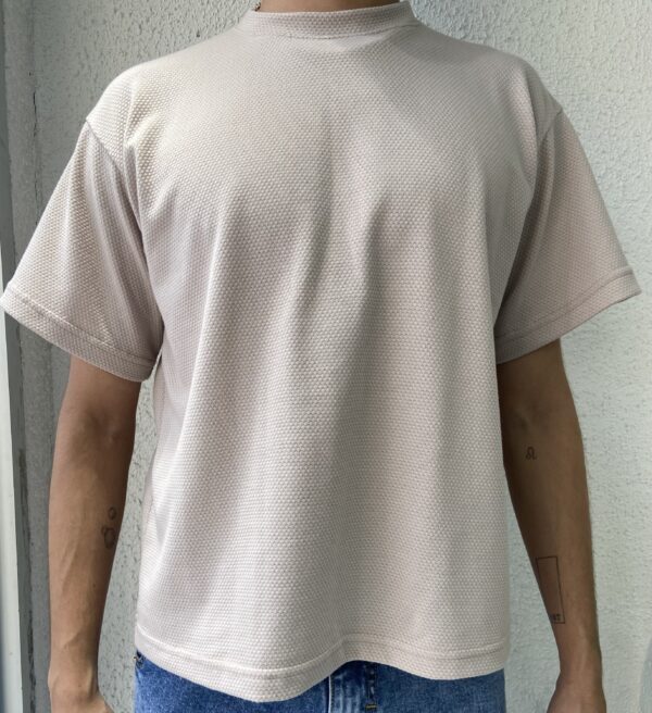 OVERSIZED TEXTURA CAQUI