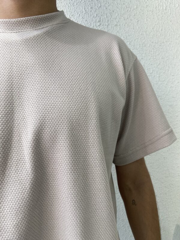 OVERSIZED TEXTURA CAQUI