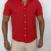 CAMISA CUELLO CAMISERO ROJO