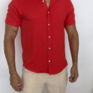 img_5093 CAMISA CUELLO CAMISERO ROJO