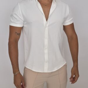 CAMISA CUELLO CAMISERO BLANCO