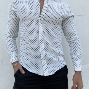 CAMISA ANIMAL PRINT POLKA DOT