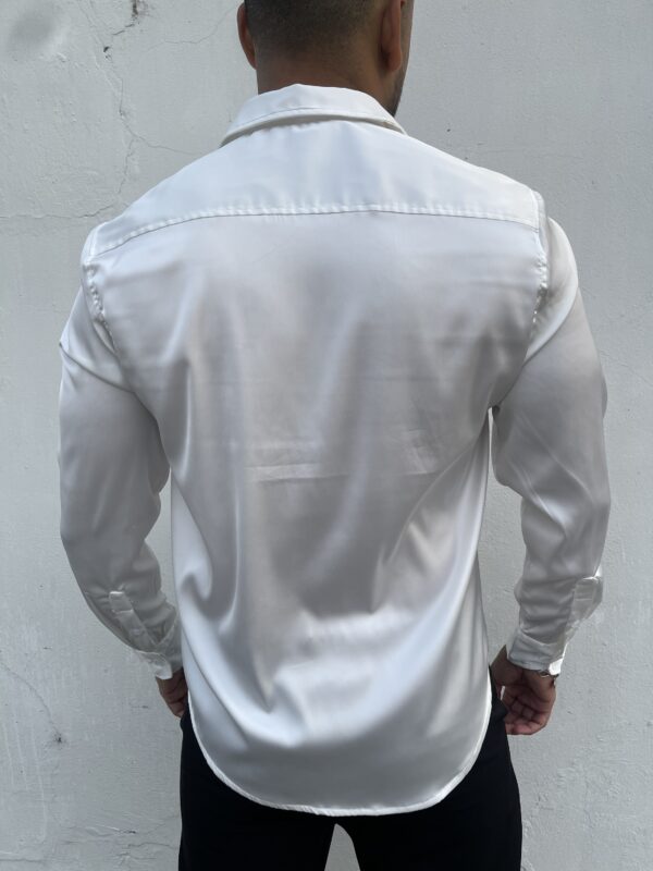 CAMISA SATINADA PERLA