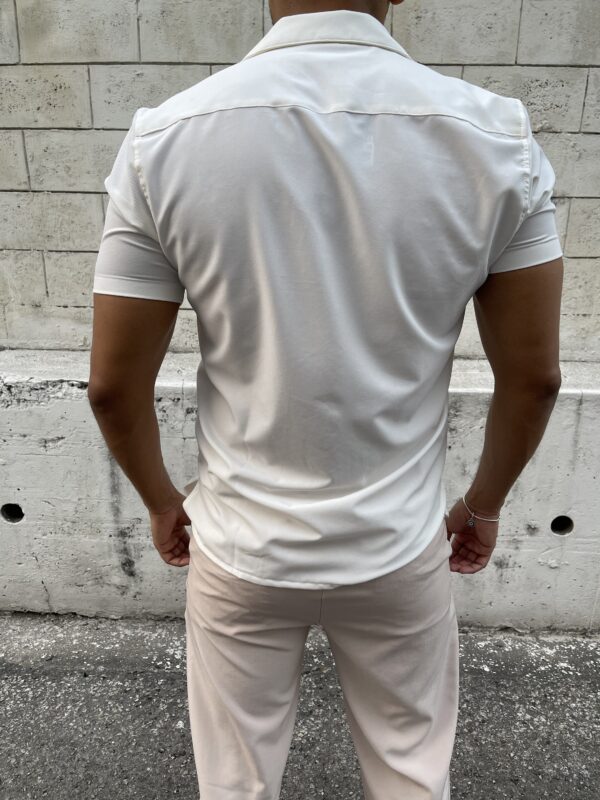 img_6494 CAMISA CUELLO CUBANO TEXTURA PERLA