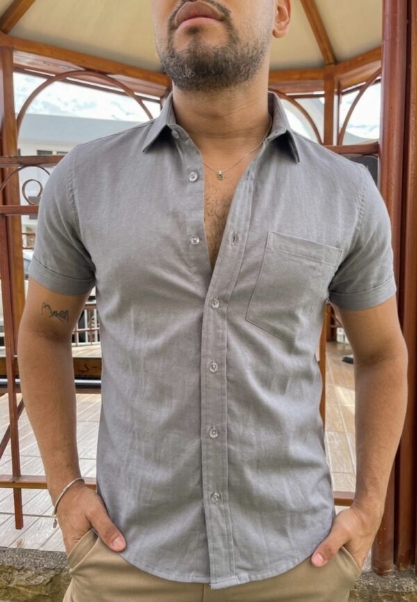 CAMISA CUELLO CAMISERO SLIM FIT
